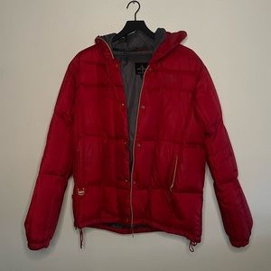 Baby phat by kimora lee simmons winter puffer Red
